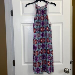 12. Cremieux multi colored dress